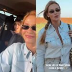 Andressa Suita desembarca em Barretos com os filhos e se surpreende com estrutura do motorhome