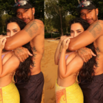 Lewis Hamilton e Kim Kardashian aparecem juntos em momento romântico